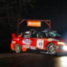 Szvatek Zsolt - Kovács Szabolcs kettős a Szilveszter Rallye-n. 