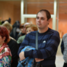 László Dániel festő kiállítása (Fotó: Nagy Mária)