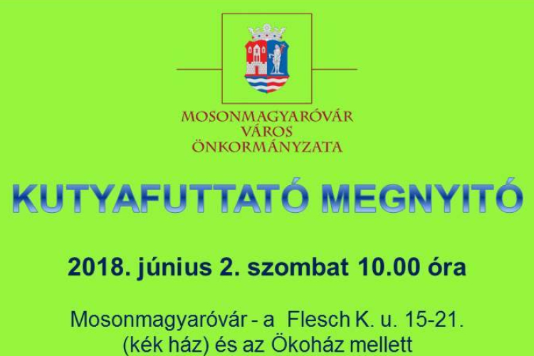 Kutyafuttató Mosonmagyaróváron