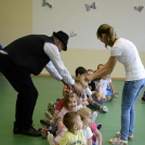 Gyereknap a Pillangó Óvodában és Mini Bölcsődében, a Kislaptáros zenekarral