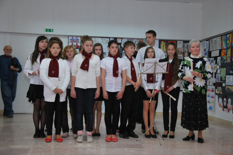 Bolyai Iskola kiálltás megnyitó (Fotó: Nagy Mária)