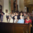 Németh László atya aranymiséje Mosonban