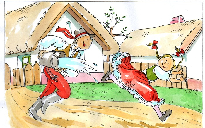 Locsolkodás hétfőn