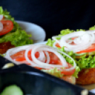 Hamburgerervő verseny az Englernél (Fotó: Patács Judit)