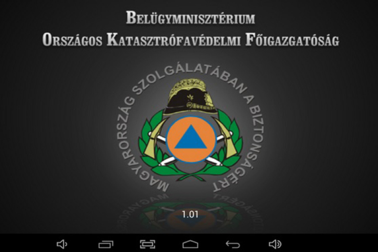Katasztrófavédelmi applikáció