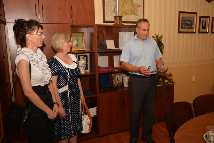 Jubileumi köszöntés a Városházán (Fotó: Nagy Mária)