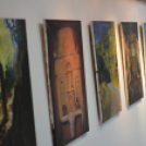 László Dániel festő kiállítása (Fotó: Nagy Mária)