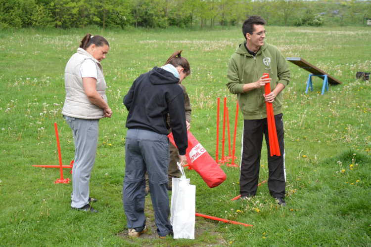 Agility Attilával (Fotó: Nagy Mária)