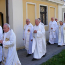 Németh László atya aranymiséje Mosonban