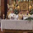 Németh László atya aranymiséje Mosonban