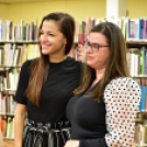 Szabados Ági a Huszár Gál Városi Könyvtárban