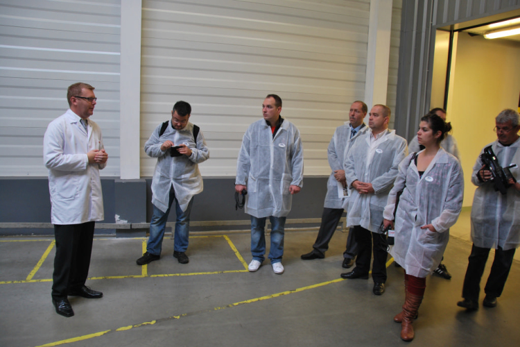 Nolato - Raktárcsarnok beruházásának záró rendezvénye (Fotó: Nagy Mária)