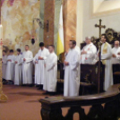 Németh László atya aranymiséje Mosonban