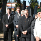 Megemlékezés a Mosoni temetőben (Fotó: Nagy Mária)