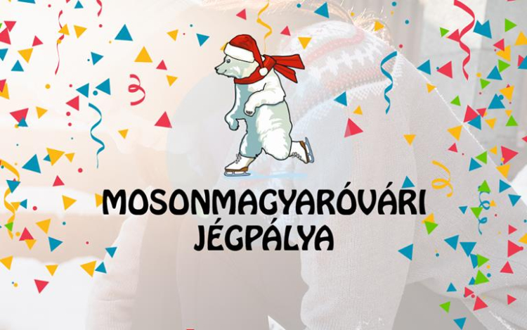 Megnyílt a mosonmagyaróvári jégpálya a Báger tó mellett