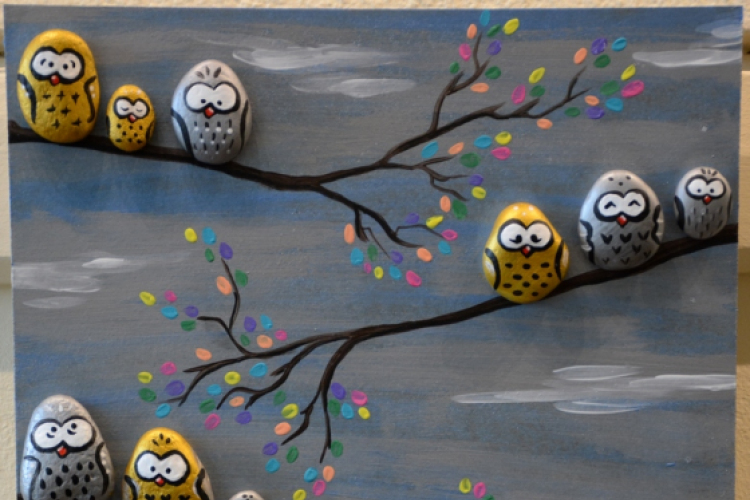 Kavicsvilág, kavicsmunkák (Fotó: Bánhegyi István)