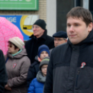 Március 15-i városi ünnepség a múzeumkertben