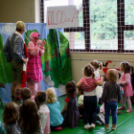 Mesekocsi Színház Micimackó előadása a Pillangó Óvodában (Fotó Stipkovits Veronika)