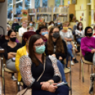 Szabados Ági a Huszár Gál Városi Könyvtárban