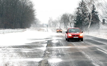 Jegesedés miatt terelés a 82. számú főúton