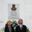 Hőnel Béla emléktábla avatás Mosonmagyaróváron