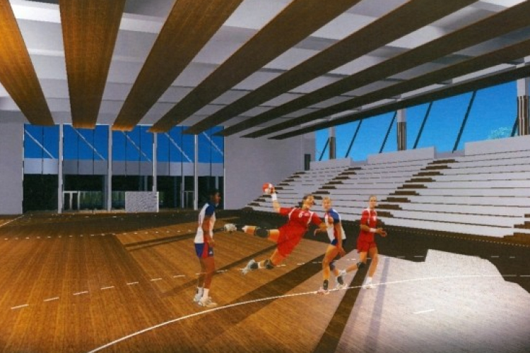 Sportcsarnokot építenek