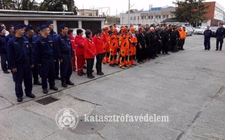Bizonyítottak a mentőcsapatok