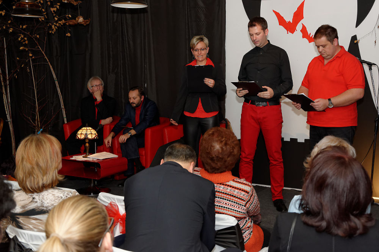 Vizsy Ferenc 3. könyvének bemutatója: Drakula Kastélyában - Meghökkentő felnőttmesék (fotó: Horváth Attila)