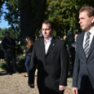 Megemlékezés a Mosoni temetőben (Fotó: Nagy Mária)