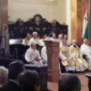 Németh László atya aranymiséje Mosonban