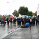 Hőnel Béla emléktábla avatás Mosonmagyaróváron