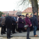 Dr. Sattler János halálának 70. évforulója alkalmából megtartott megemlékező koszorúzás