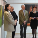 László Dániel festő kiállítása (Fotó: Nagy Mária)