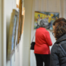 Móczi Sándor képzőművész kiállítása (Fotó: Nagy Mária)