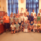 Győrkőc olimpikonok a Polgármesteri Hivatalban