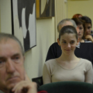 Reisinger Attila: Holtak ideje című könyvének bemutatója a Huszár Gál Városi Könyvtárban ( Fotó: Patács Judit )