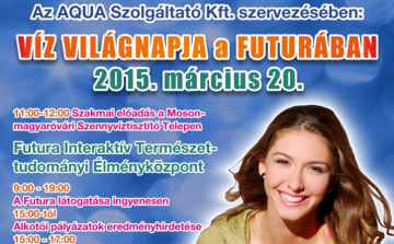 Víz Világnapja a Futurában