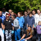 Az MKC SE és az MTE 1904 csapata is csatlakozott a Teszedd! önkéntes szemétszedő akciójához (Fotó: Bánhegyi István)