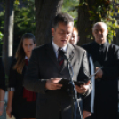 Megemlékezés a Mosoni temetőben (Fotó: Nagy Mária)