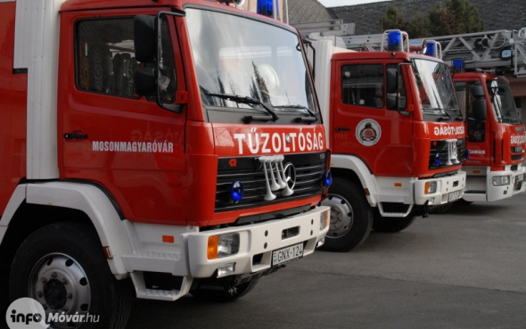 Tűz Mosonmagyaróváron