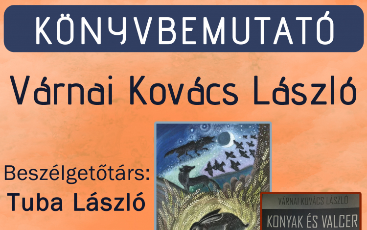 Várnai Kovács László könyvbemutatója a Huszár Gál Városi Könyvtárban