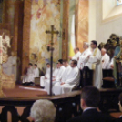 Németh László atya aranymiséje Mosonban