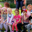 Az Ebuló Kutyaiskola interaktív kutyás bemutatója a Pillangó óvodában (Fotó: Stipkovits Veronika)