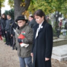 Megemlékezés a Mosoni temetőben (Fotó: Nagy Mária)