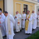 Németh László atya aranymiséje Mosonban