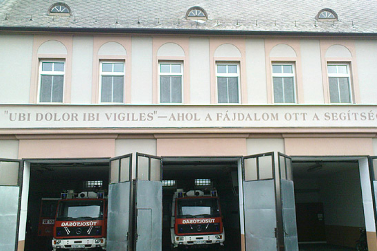 Megszépül a mosonmagyaróvári tűzoltó laktanya