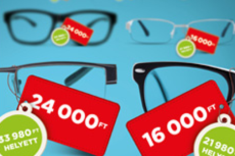 Komplett szemüvegek látványos kedvezményekkel