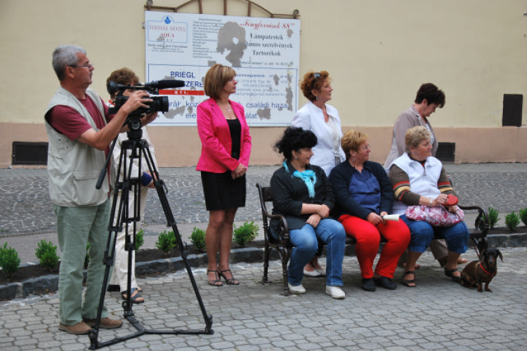 Információs pont átadása
