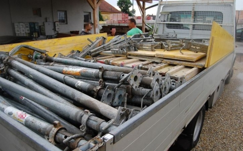 Építési területről loptak