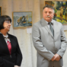 Móczi Sándor képzőművész kiállítása (Fotó: Nagy Mária)